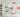 Colorful vintage-style airplane wall decals featuring yellow, blue, and green biplanes flying among soft, fluffy clouds on a light grey background – perfect for a playful, aviation-themed kids' room.