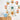 Wall decal set of a colorful carnival Ferris wheel with animals including a lion, tiger, zebra, and llama riding in vibrant gondolas—creating a whimsical and joyful scene for kids’ rooms.